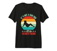 Divertida Figura Retro Vintage It's Not A Dad BOD Its A Father Camiseta Premium