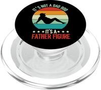 Divertida Figura Retro Vintage It's Not A Dad BOD Its A Father PopSockets PopGrip para MagSafe