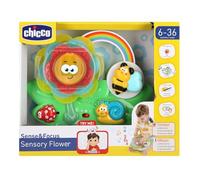 Divertida flor sensorial de arco iris. CHICCO