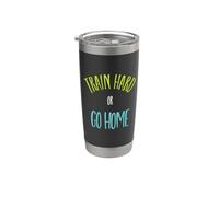 Divertida frase de boxeo, MMA Motivation, MMA, Boxer Vaso térmico de acero inoxidable de doble pared