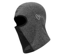 Divertida funda gruesa para cabeza de ladrón para montar en bicicleta, gorro cálido de invierno, cosplay, regalo de vacaciones, accesorios para fotos, gorros cálidos para hombres, Gris corto, Talla