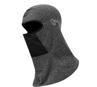 Divertida funda gruesa para cabeza de ladrón para montar en bicicleta, gorro cálido de invierno, cosplay, regalo de vacaciones, accesorios para fotos, gorros cálidos para hombres, Gris largo, Talla