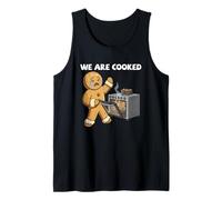 Divertida Galleta navideña de Gingerbread Man We Are Cookie Camiseta sin Mangas