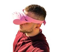 Divertida Gorra Visera Mano Solar - Gorras de Sombra Facial para Exteriores - Accesorio de Cabeza Creativo con Forma de Mano,Para Mujeres Hombres Playa Senderismo Acampada Montaña Escalada Correr Aire