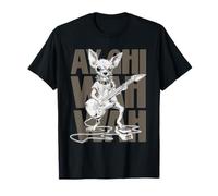 Divertida Guitarra Ay Chi Wah Wah para Amantes de los Perros Chihuahua Camiseta