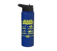 Divertida hipótesis científica del sarcasmo Infinite Energy Loop Cat Stainless Steel Insulated Water Bottle