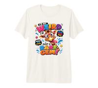 Divertida Jirafa no Soy Raro Dibujos Animados de Gemas Raras Camiseta Premium