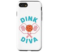 Divertida jugadora de pickleball Dink Diva para mujer Carcasa para iPhone SE (2020) / 7 / 8