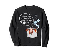 Divertida Langosta descarada en una Olla Remind Me … To Skip The Pot Sudadera