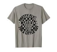 Divertida mano de esqueleto de Pretty Fly for a Little Guy Camiseta
