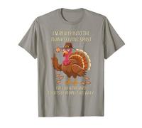 Divertida Mano de Pavo, me Gusta Mucho el espíritu del Día de Acción de Gracias Camiseta