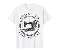 Divertida máquina de Coser Vintage Pedal To The Metal Camiseta