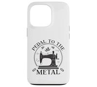 Divertida máquina de Coser Vintage Pedal To The Metal Carcasa para iPhone 13 Pro