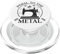 Divertida máquina de Coser Vintage Pedal To The Metal PopSockets PopGrip para MagSafe