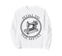 Divertida máquina de Coser Vintage Pedal To The Metal Sudadera