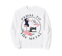 Divertida máquina de Coser Vintage Pedal To The Metal Sudadera