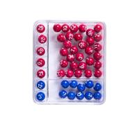 Divertida máquina expendedora de lotería - Máquina de agitación manual portátil, selección de bolas de la suerte, juguete para juegos de entretenimiento, dispositivo de recogida de números aleatorios