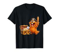 Divertida Mascota del Tesoro del Caramelo Pirata Camiseta