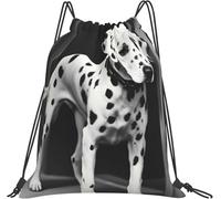 Divertida Mochila Infantil Impresión de dálmata 1 Casual Bolsa de Almacenamiento 36x42cm para Escuela,Guardería