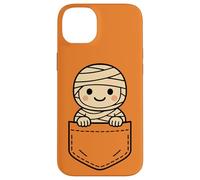 Divertida Momia Pocket PAL, Linda Momia, Monstruo de Halloween Carcasa para iPhone 14 Plus