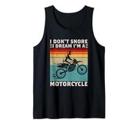 Divertida Motocicleta No Ronco, sueño Que Soy una Motocicleta Camiseta sin Mangas