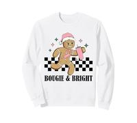 Divertida niña de Pan de Jengibre de Navidad Bougie & Bright Sudadera