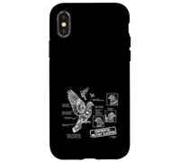 Divertida Paloma Falsa espía Drone pájaro Patente Carcasa para iPhone X/XS