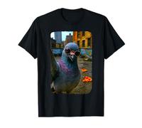 Divertida Paloma Selfie Cool Bird Meme Camiseta