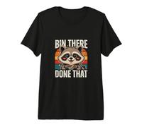 Divertida Papelera de mapaches, ahí está Esa Basura, Panda Camiseta Premium