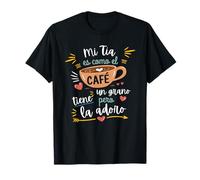 Divertida para Tía es como el café Camiseta