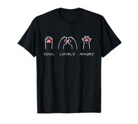 Divertida pata de gato enojada para amantes de los gatos Camiseta