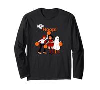 Divertida Pelota de Baloncesto de Halloween Hoop - Boo Hoops Manga Larga