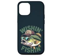 Divertida pesca de lubina: deseando a los pescadores que pescan papá y abuelo Carcasa para iPhone 12/12 Pro