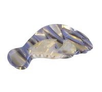 Divertida pinza de pelo de manatí de mar, pinza de acetato para el pelo, pinza pequeña para mujer