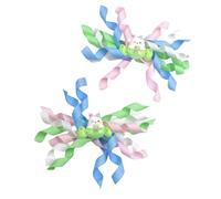 Divertida pinza para el pelo con diseño de dibujos animados de Pascua para niñas, diseños seguros y elegantes, postizos para el pelo para niñas, festivales