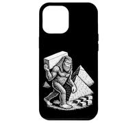 Divertida pirámide de pie Grande del faraón Antiguo Egipcio Carcasa para iPhone 12 Pro MAX