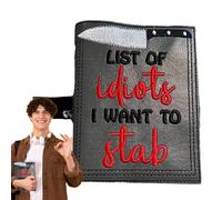 Divertida portada de cuaderno, cubierta divertida de diario | Tapa blanda del cuaderno A6 - Cubierta de cuaderno de diario humorístico para cuaderno de bocetos, bloc de notas legal A6, portada