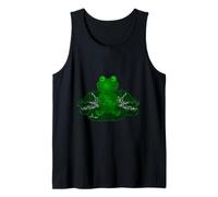 Divertida Rana en la meditación - ¡Relájate! Camiseta sin Mangas