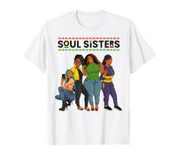 Divertida reunión Familiar de Cousins Melanin Poppin Black Girl Magic Camiseta