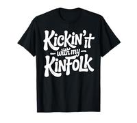 Divertida reunión Familiar de Kickin' It with My Kinfolk Camiseta