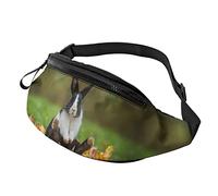 Divertida riñonera deportiva con correa ajustable para senderismo, caminar y trotar, imagen