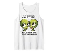 Divertida Ropa de Humor de Guilty Alien Duo, Solo Recuerda los dichos Camiseta sin Mangas