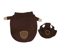 Divertida Ropa de Vestuario para s navideños con Sombrero para s pequeños y medianos Ropa de Fiesta para Mascotas (SG)