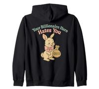 Divertida sátira política anticodicia Liberal Sudadera con Capucha