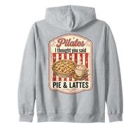 Divertida Sudadera Deportiva con Texto en inglés «I Thought You Said Pie & Lattes» Sudadera con Capucha