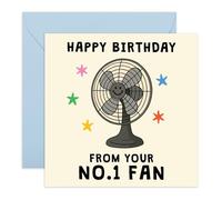 Divertida tarjeta de cumpleaños - broma de fanático - Bonita tarjeta de felicitación de juego de palabras para amigos, mejores amigos, mejores amigos, hermano, hermana, novio, novia, pareja, marido