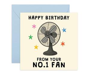 Divertida tarjeta de cumpleaños - broma de fanático - Bonita tarjeta de felicitación de juego de palabras para amigos, mejores amigos, mejores amigos, hermano, hermana, novio, novia, pareja, marido