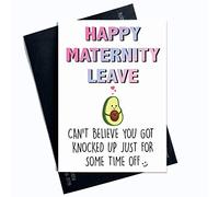 Divertida tarjeta de felicitación de maternidad con texto en inglés "New Mum to Be", PC243