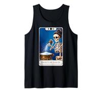 Divertida tarjeta de tarot con texto en inglés "Don't Be Salty Bun Mama Girl Women Camiseta sin Mangas