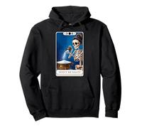 Divertida tarjeta de tarot con texto en inglés "Don't Be Salty Bun Mama Girl Women Sudadera con Capucha